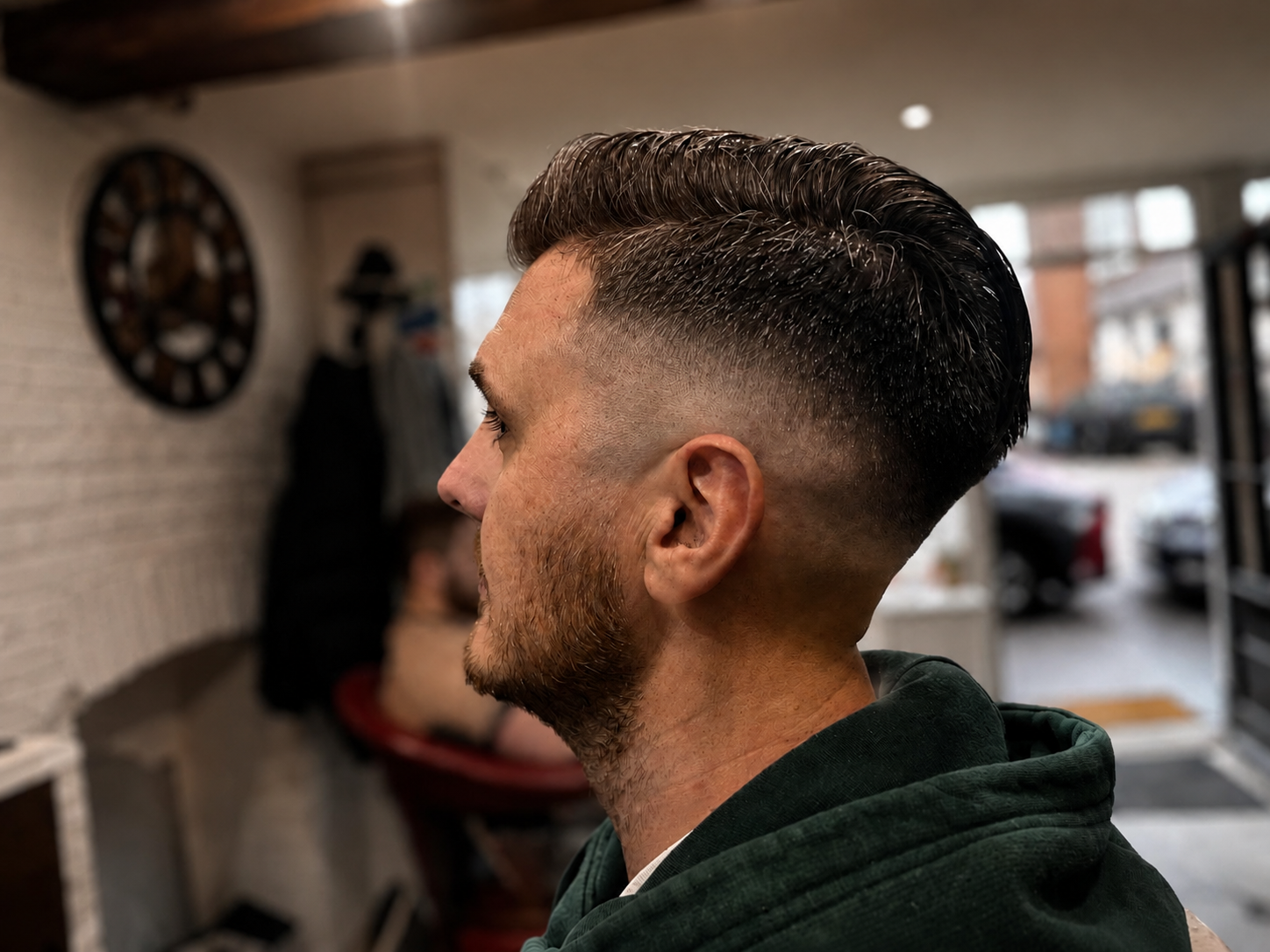 Client haircut result